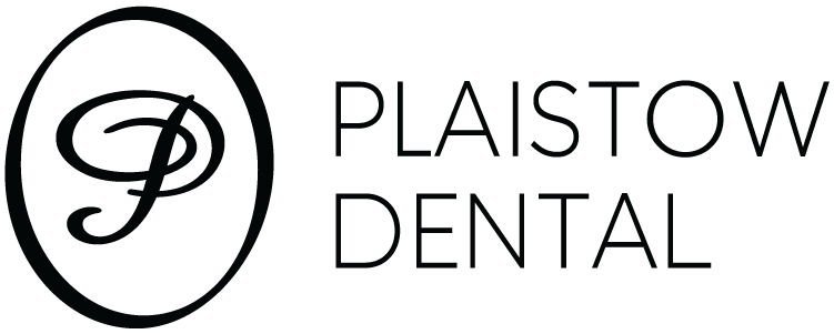 plaistow dental logo in black